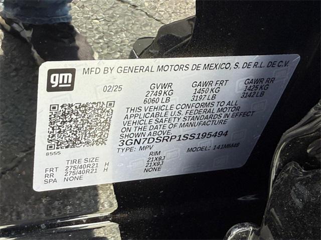 new 2025 Chevrolet Equinox EV car, priced at $42,340
