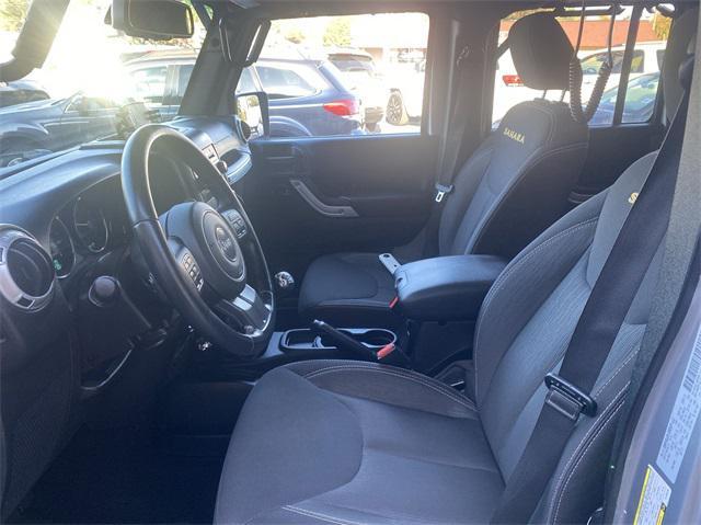 used 2015 Jeep Wrangler Unlimited car, priced at $20,995