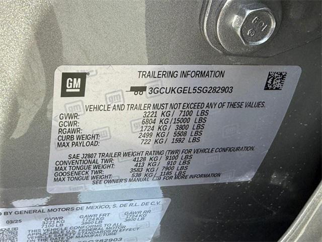 new 2025 Chevrolet Silverado 1500 car, priced at $59,130