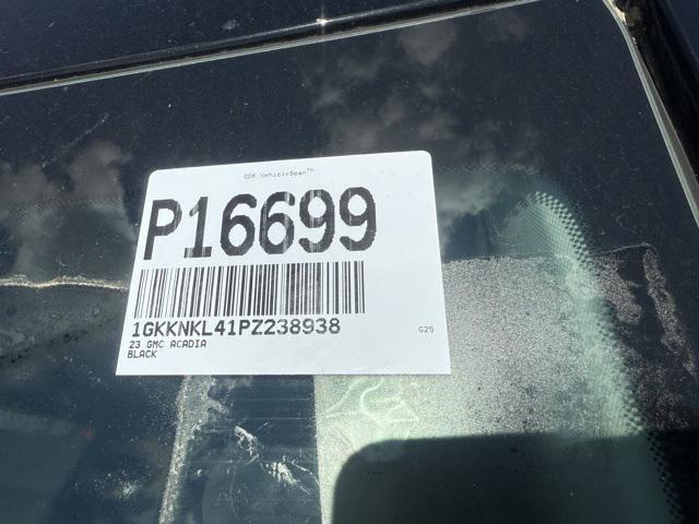 used 2023 GMC Acadia car, priced at $31,598