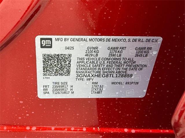 new 2026 Chevrolet Equinox car, priced at $30,540