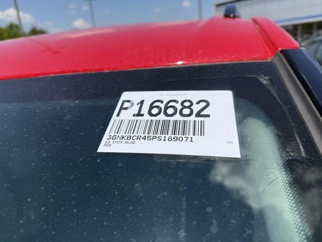 used 2023 Chevrolet Blazer car, priced at $27,998