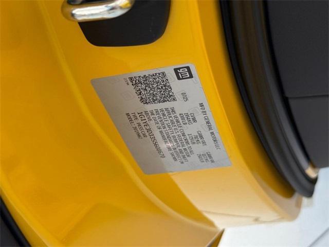 new 2025 Chevrolet Corvette car, priced at $136,450