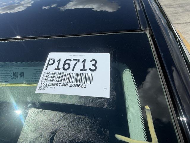 used 2022 Chevrolet Malibu car, priced at $19,998