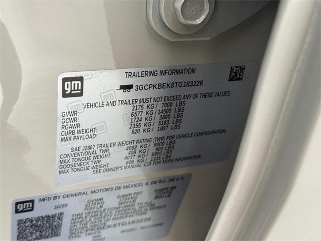 new 2026 Chevrolet Silverado 1500 car, priced at $42,285