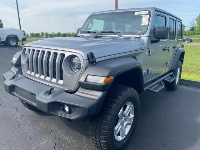 used 2021 Jeep Wrangler Unlimited car, priced at $34,598
