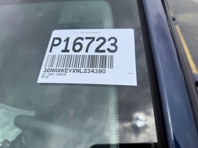 used 2022 Chevrolet Equinox car, priced at $22,498