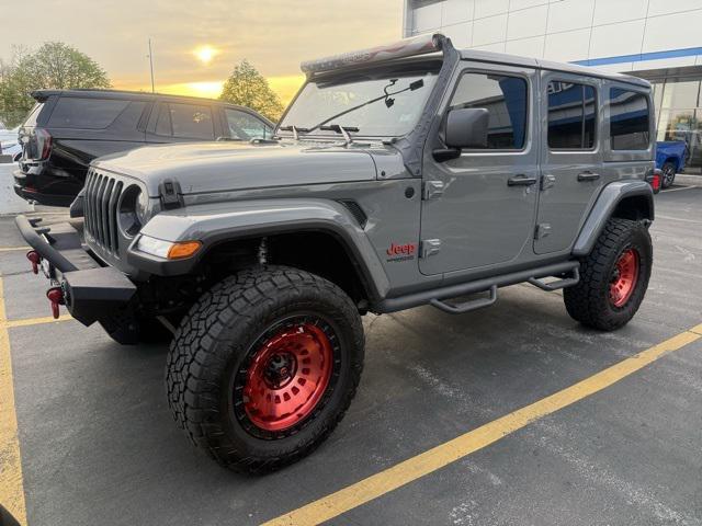 used 2021 Jeep Wrangler Unlimited car, priced at $31,798