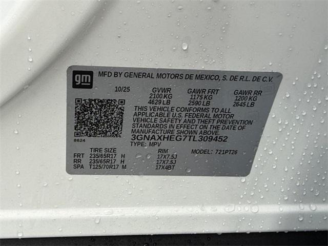 new 2026 Chevrolet Equinox car, priced at $28,290