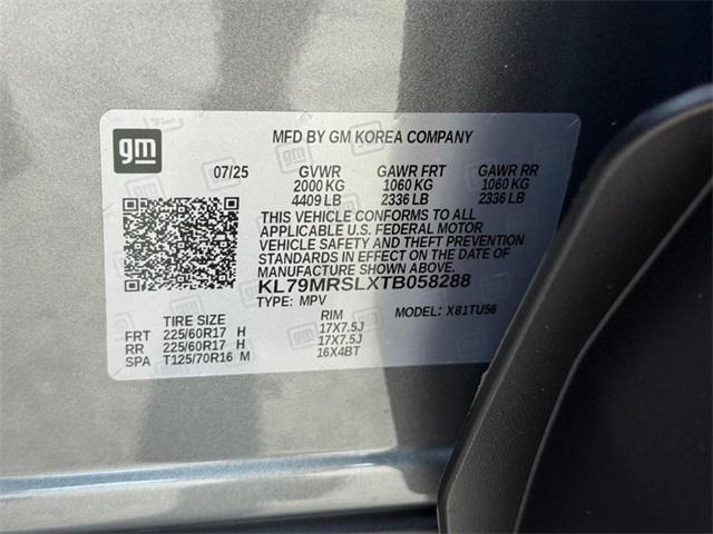 new 2026 Chevrolet TrailBlazer car, priced at $28,870