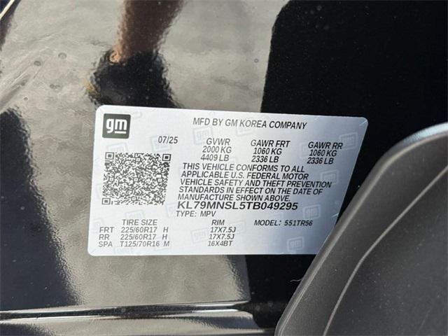 new 2026 Chevrolet TrailBlazer car, priced at $26,080