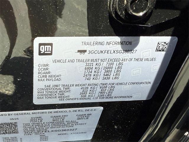 new 2025 Chevrolet Silverado 1500 car, priced at $57,675