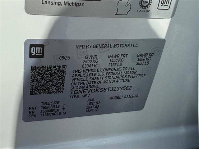 new 2026 Chevrolet Traverse car, priced at $44,345