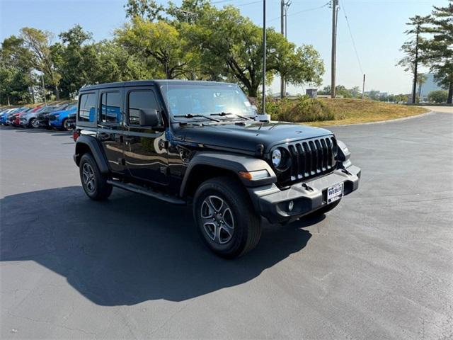 used 2022 Jeep Wrangler Unlimited car, priced at $27,798