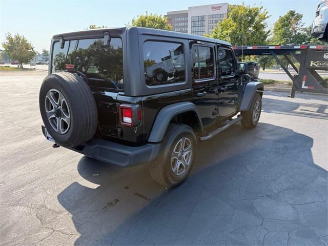 used 2022 Jeep Wrangler Unlimited car, priced at $27,798