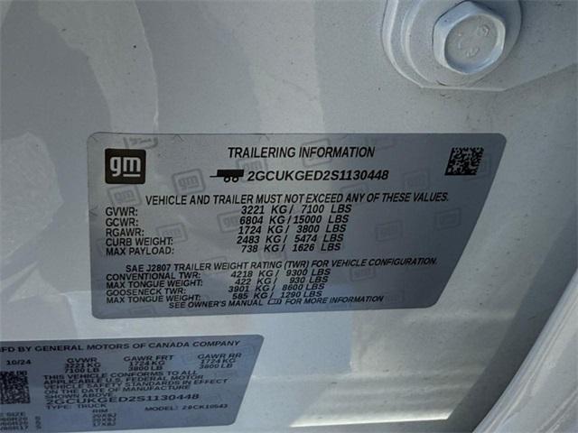 new 2025 Chevrolet Silverado 1500 car, priced at $54,980