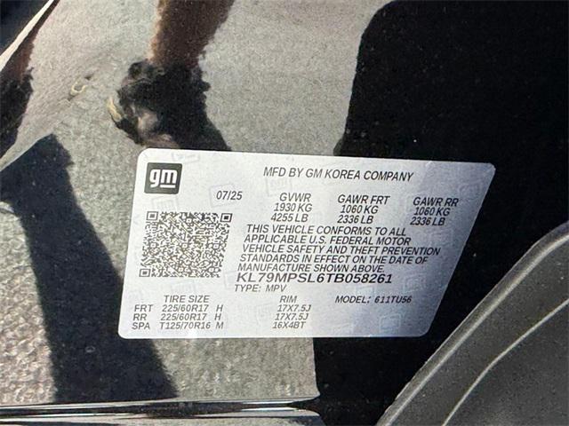 new 2026 Chevrolet TrailBlazer car, priced at $25,275