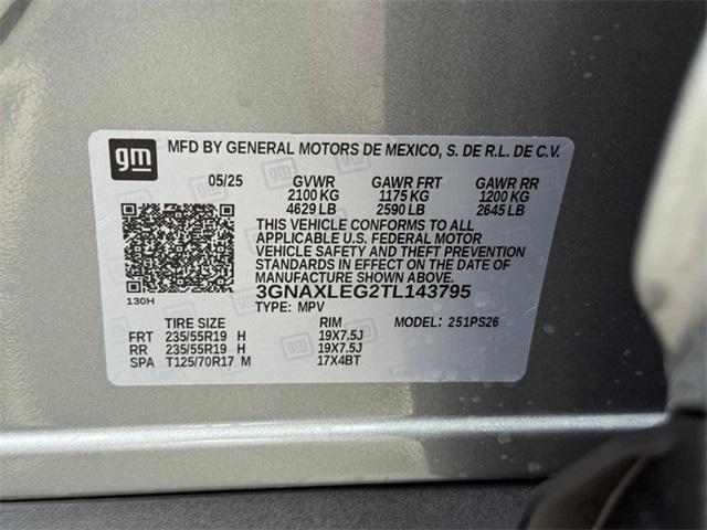 new 2026 Chevrolet Equinox car, priced at $35,462