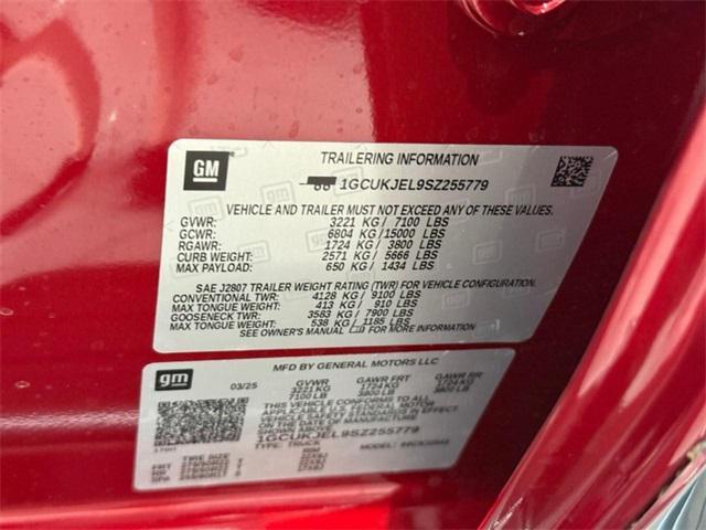new 2025 Chevrolet Silverado 1500 car, priced at $67,945