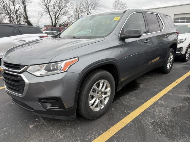 used 2021 Chevrolet Traverse car, priced at $20,798