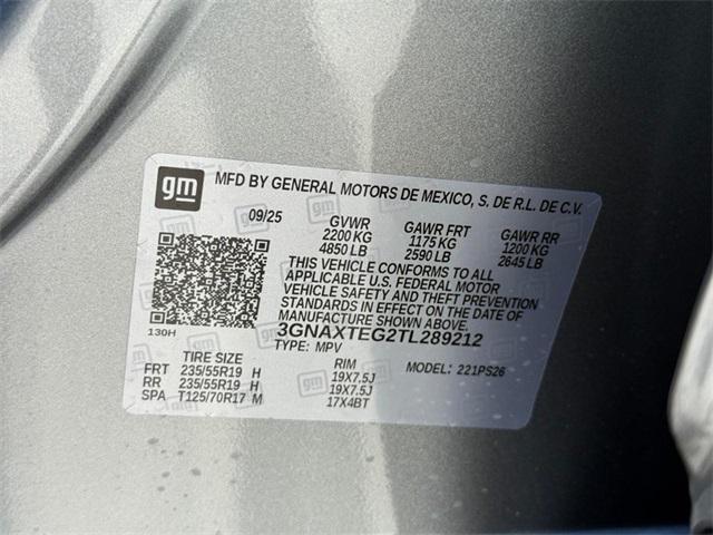 new 2026 Chevrolet Equinox car, priced at $33,470