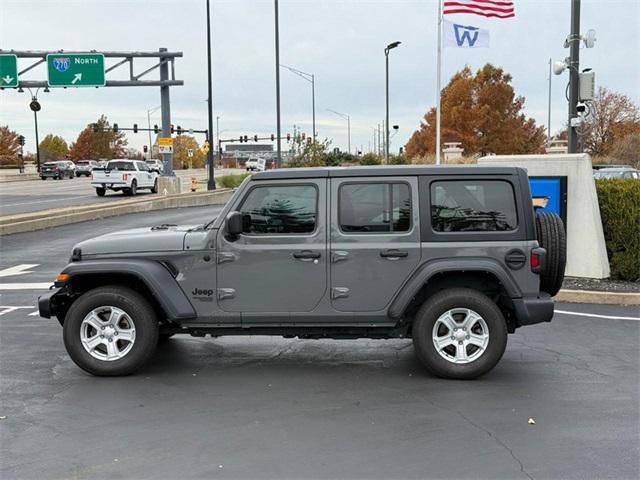 used 2021 Jeep Wrangler Unlimited car, priced at $27,898