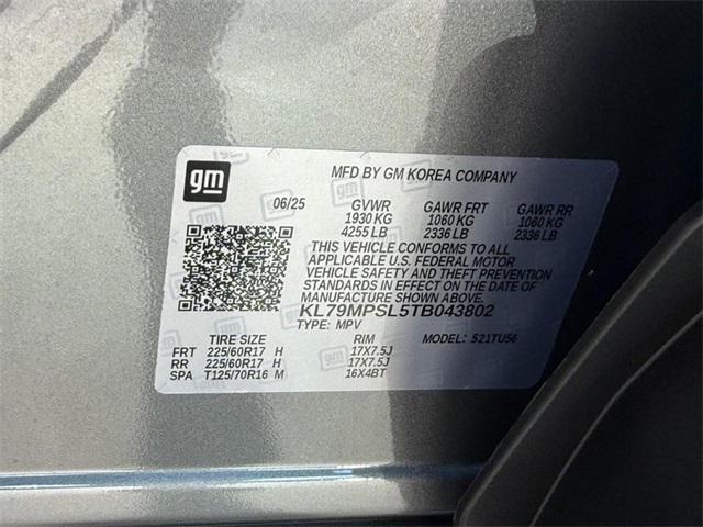 new 2026 Chevrolet TrailBlazer car, priced at $27,265