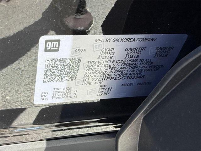 new 2025 Chevrolet Trax car, priced at $26,634