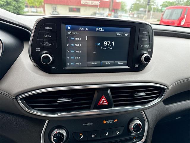 used 2019 Hyundai Santa Fe car, priced at $16,475