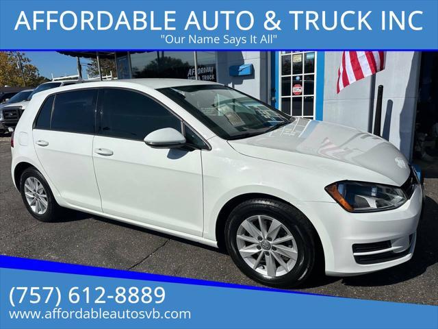used 2017 Volkswagen Golf car, priced at $13,894