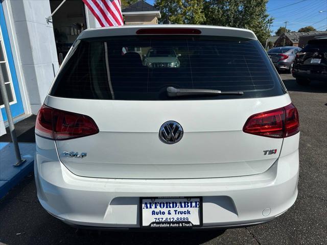 used 2017 Volkswagen Golf car, priced at $15,683