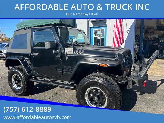 used 2012 Jeep Wrangler car, priced at $13,988