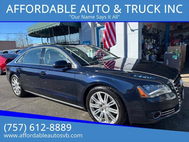 used 2014 Audi A8 car, priced at $13,890