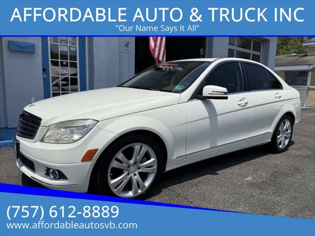 used 2010 Mercedes-Benz C-Class car, priced at $8,872