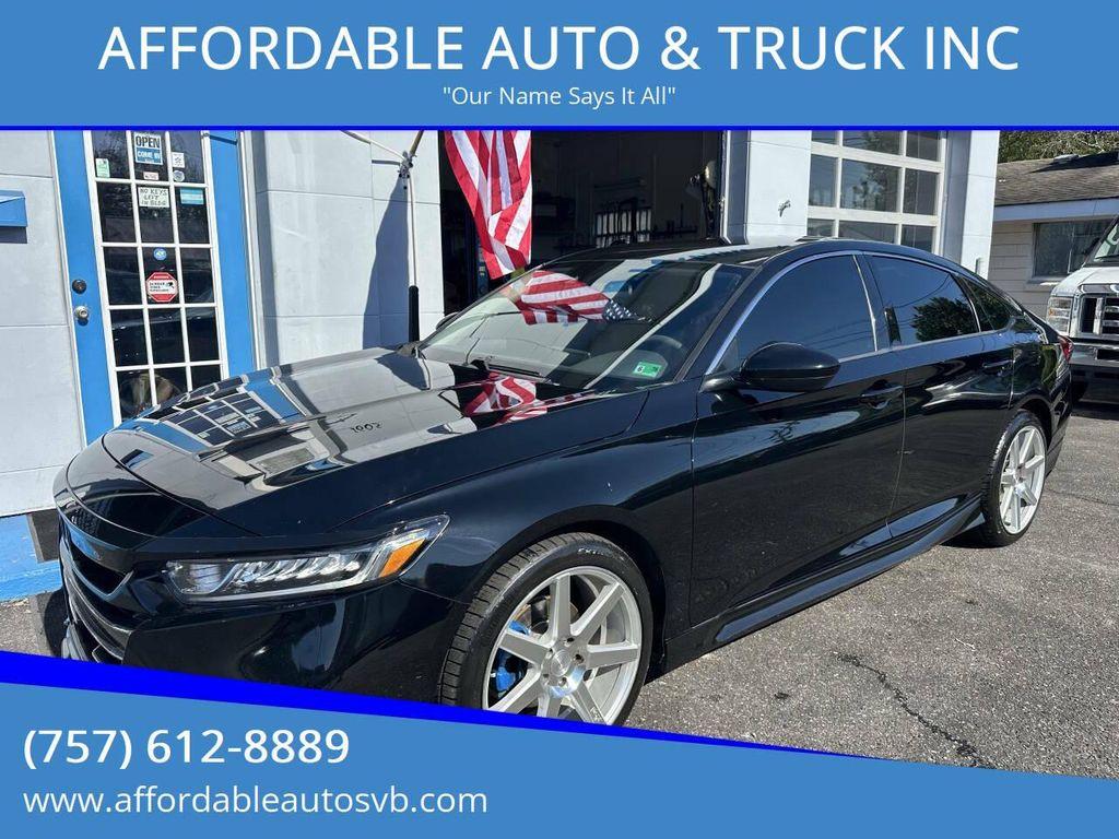 used 2021 Honda Accord car, priced at $18,896