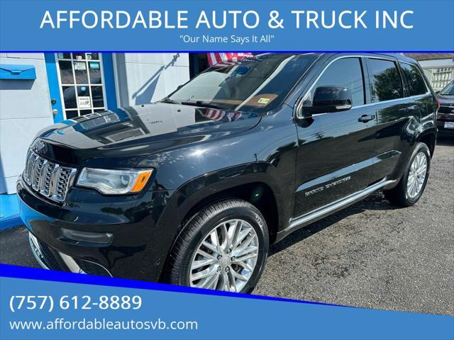 used 2018 Jeep Grand Cherokee car, priced at $24,388