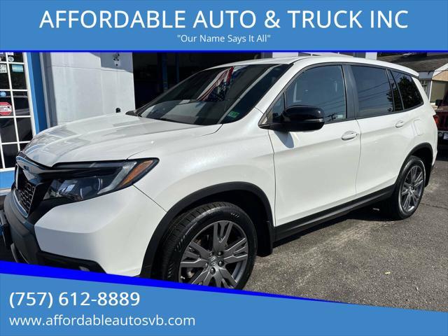 used 2021 Honda Passport car, priced at $18,587