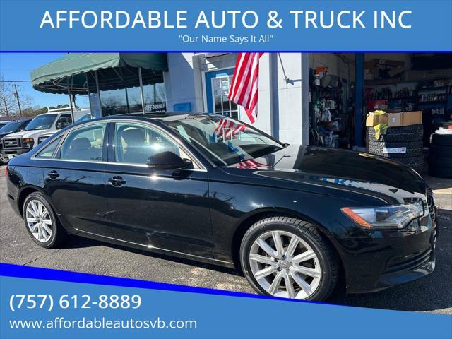 used 2014 Audi A6 car, priced at $12,794