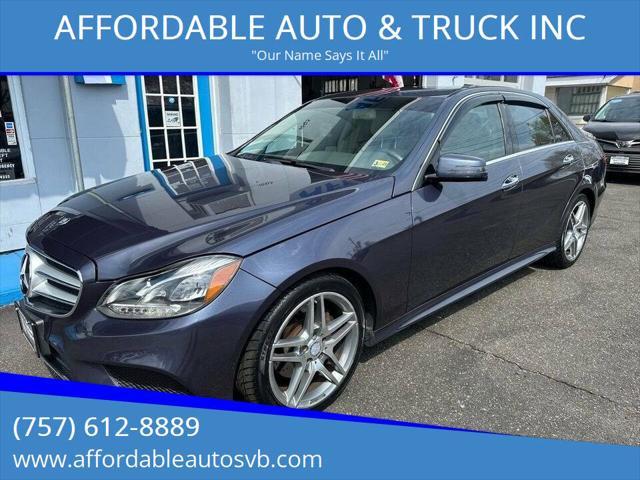 used 2014 Mercedes-Benz E-Class car, priced at $13,997