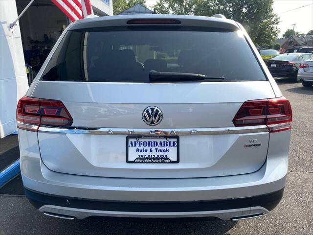 used 2018 Volkswagen Atlas car, priced at $14,997
