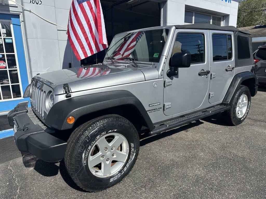 used 2015 Jeep Wrangler Unlimited car, priced at $18,437