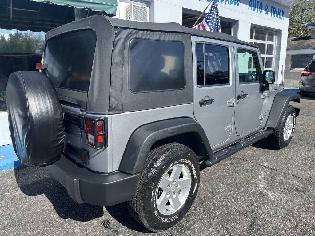 used 2015 Jeep Wrangler Unlimited car, priced at $18,437