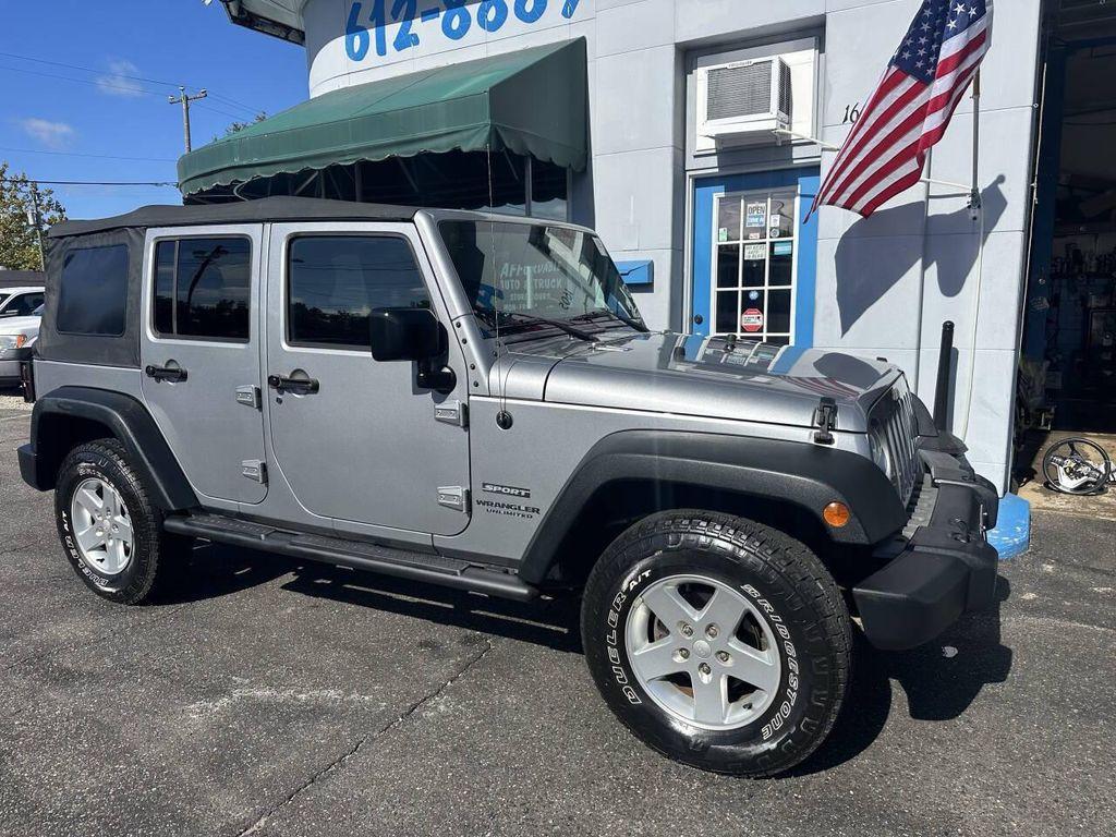 used 2015 Jeep Wrangler Unlimited car, priced at $18,437