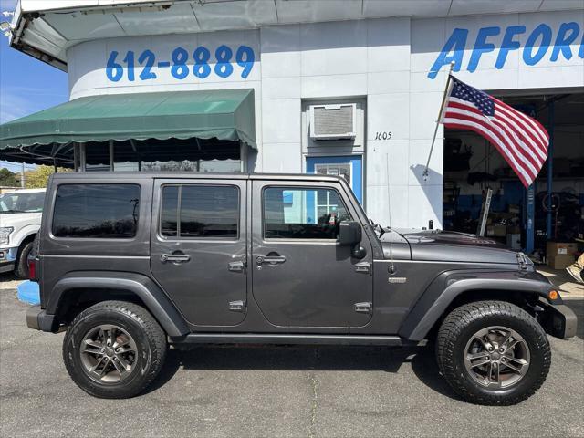 used 2017 Jeep Wrangler Unlimited car, priced at $19,997