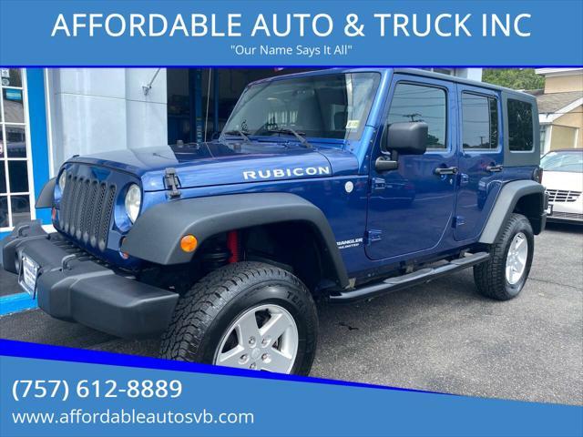 used 2010 Jeep Wrangler Unlimited car, priced at $15,997