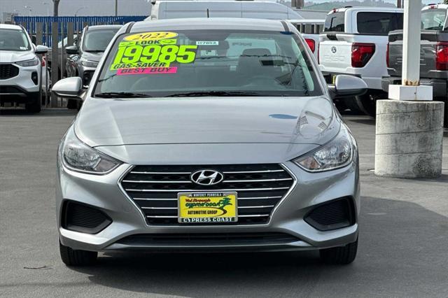 used 2022 Hyundai Accent car, priced at $17,949