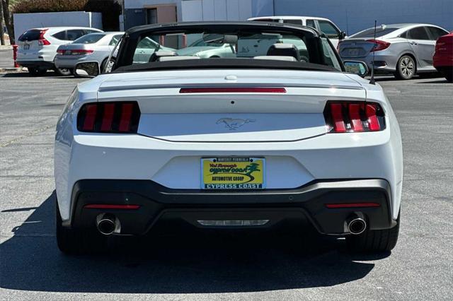 new 2024 Ford Mustang car, priced at $47,850