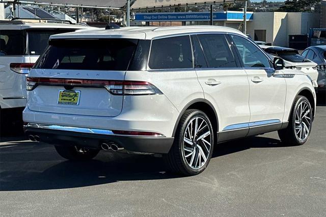 new 2025 Lincoln Aviator car, priced at $80,850