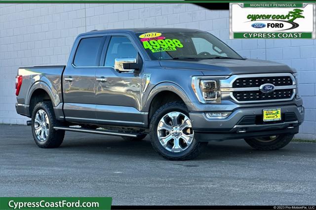 used 2021 Ford F-150 car, priced at $48,988