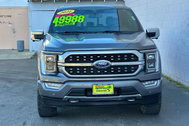 used 2021 Ford F-150 car, priced at $48,988